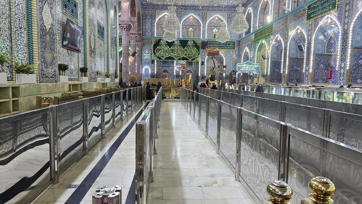 Informe fotográfico | El Santuario del Imam Huséin (P) inicia trabajos de mantenimiento ante la llegada de multitudes en la mitad de Sha‘bán