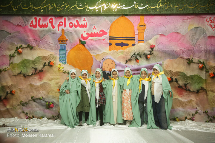 Informe fotográfico | Ceremonia de celebración del Taklif para dos mil niñas de 9 años en el mausoleo de la Excelencia Fátima Masuma (la paz sea con ella)