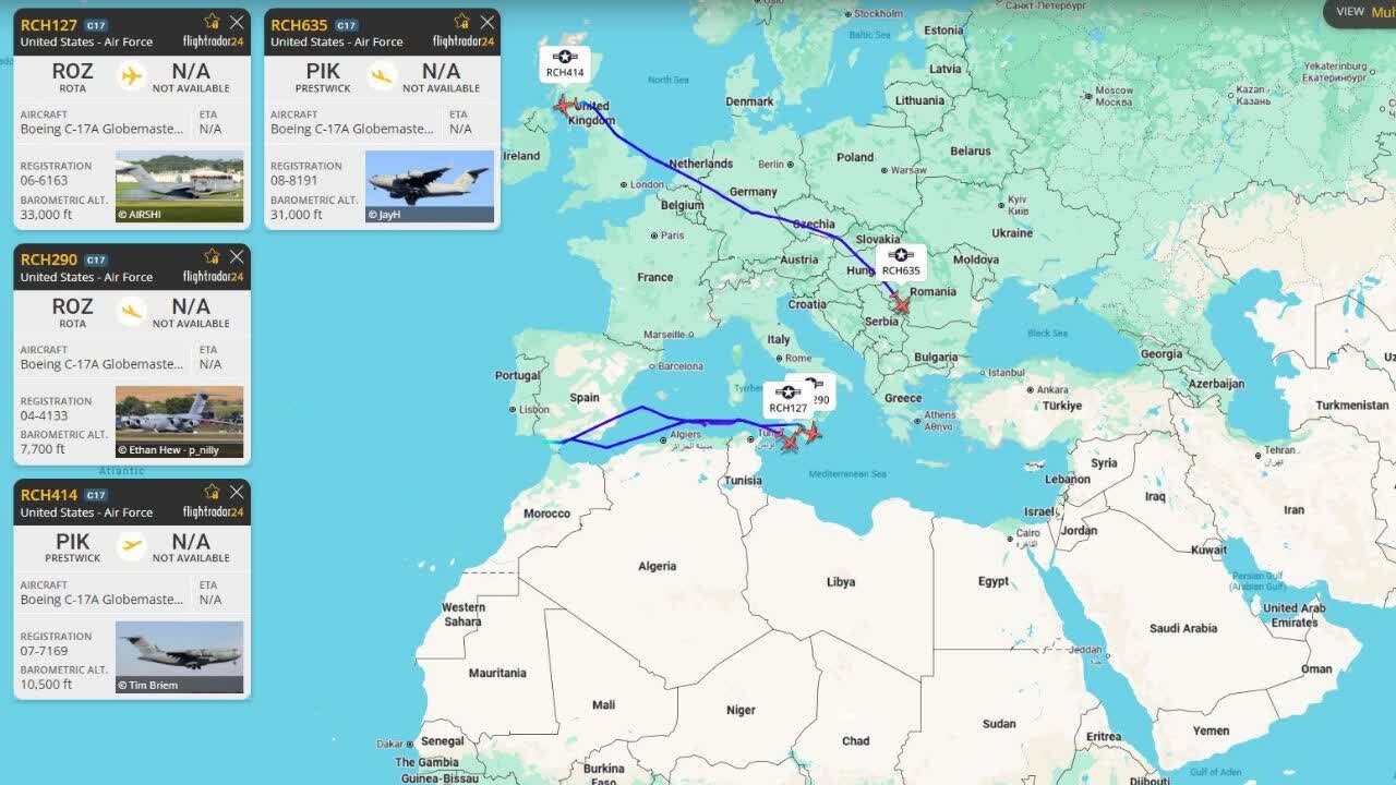 Amurka Tana Ci Gaba Da Tattara Makaman Yakinta A Gabas Ta Tsakiya.