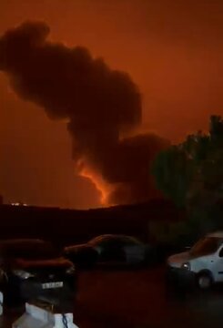 Video | Larawan ng Pag-atake ng Kaaway na Zionista sa Rehiyon ng Nabatiye sa Timog Lebanon