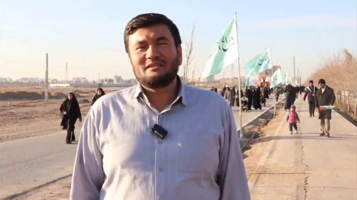 ویدیو | روایت زائر افغانستانی از طریق المهدی در آستانه نیمه‌شعبان