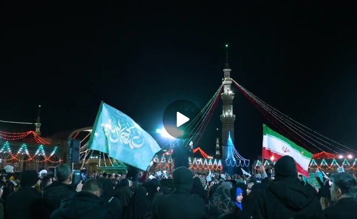 ویدیو | حال و هوای مسجد مقدس جمکران در آستانه نیمه‌شعبان
