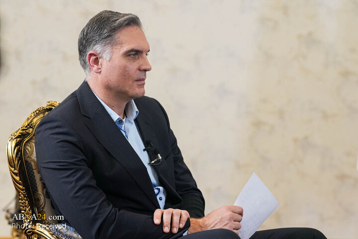 အီရန် အစ္စလာမ်မစ် ပြည်သူ့ သမ္မတ နိုင်ငံ ပါလီမန် ဥက္ကဋ္ဌ   နှင့် CNN အင်တာဗျူး ။ ။ Photos