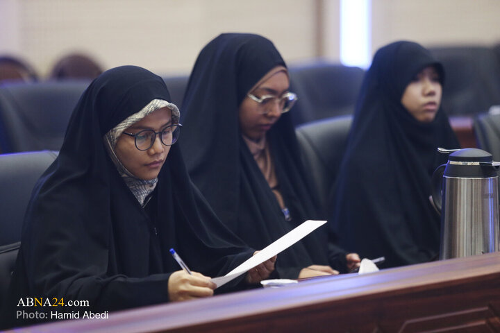 အင်ဒိုနီးရှား၊ ထိုင်းနှင့် မလေးရှား နိုင်ငံများမှ သာသနာ့ကျောင်းသားများ ၏ အဖွဲ့ဝင်များ နှင့် မဂျ်မအ်အေ ဂျဟာနီ အဲဟ်လေ့ဘိုက် (သ) (အ.စ) ၏ အထွေထွေ အတွင်းရေးမှူးချုပ် တွေ့ဆုံ ။ ။ Photos