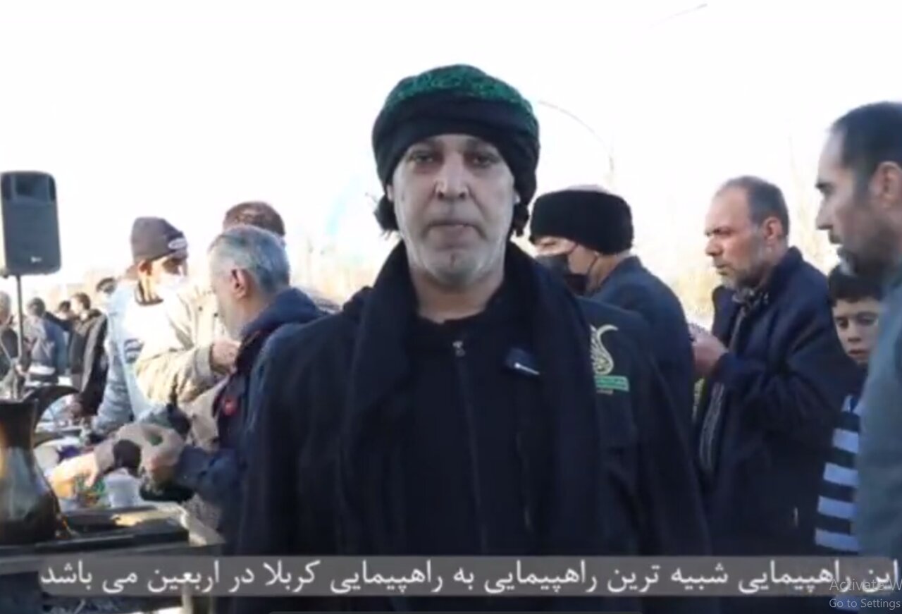 طریق‌المهدی بوی اربعین می‌دهد؛ دعوت موکب‌دار عراقی از مردم جهان برای حضور در پیاده روی نیمه شعبان