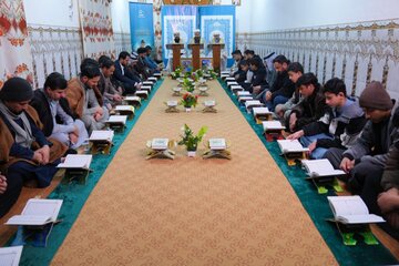 تقرير مصور/ المجمع العلمي يواصل برنامجه القرآني في محافظة المثنى استذكارًا لتضحيات الشهداء