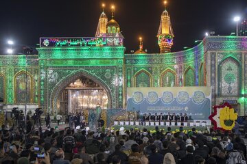 تصاویر | برگزاری جشن میلاد حضرت علی‌اکبر(ع) در حرم حضرت عباس(ع)