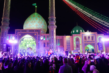 اجتماع بزرگ «سلام یا مهدی» در آستان مقدس مسجد جمکران برگزار شد + تصاویر