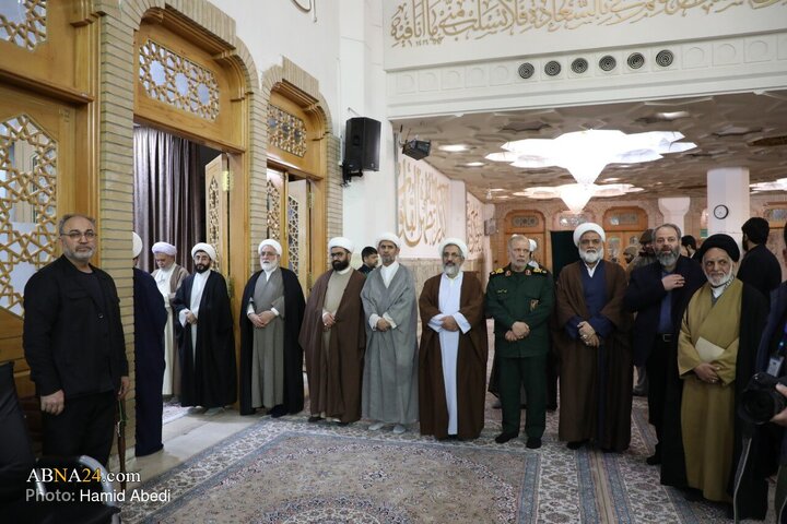 تقرير مصور/ مراسم إحياء ذكرى شهداء العمليات الارهابية الأخيرة في مرقد السيدة المعصومة (ع)