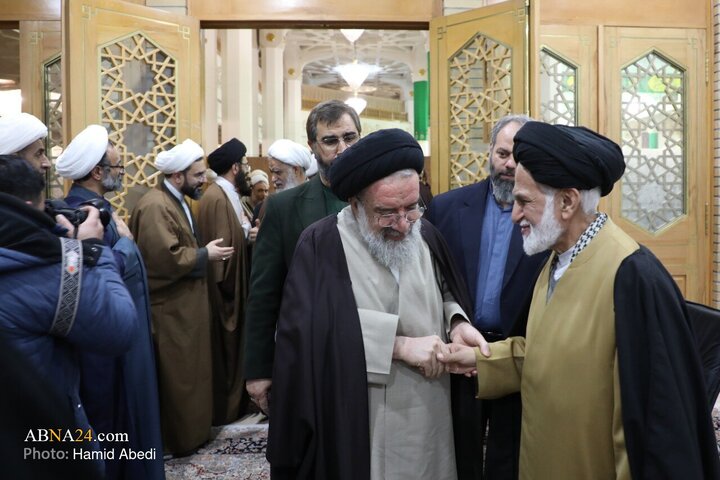 Photos: Ceremony to commemorate martyrs of recent unrest held at Hazrat Masoumeh shrine