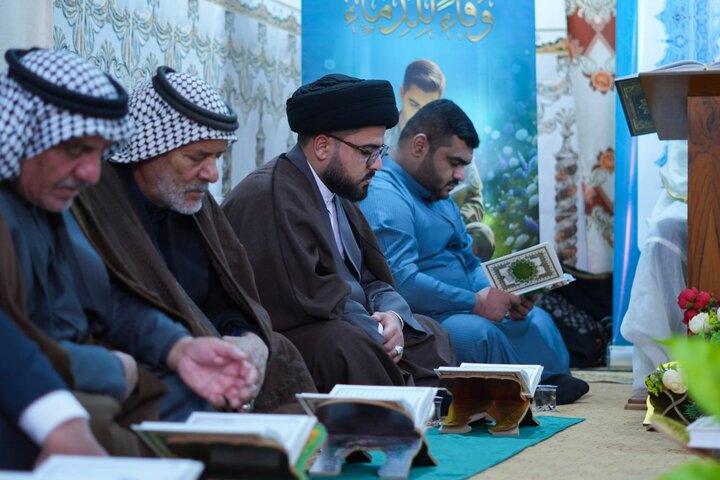 تقرير مصور/ المجمع العلمي يواصل برنامجه القرآني في محافظة المثنى استذكارًا لتضحيات الشهداء