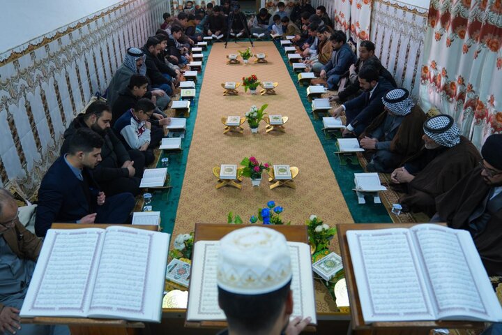 تقرير مصور/ المجمع العلمي يواصل برنامجه القرآني في محافظة المثنى استذكارًا لتضحيات الشهداء