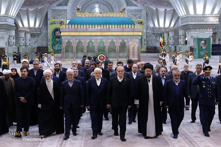 تجدید میثاق هیئت دولت با آرمان‌های امام راحل و شهدای انقلاب اسلامی