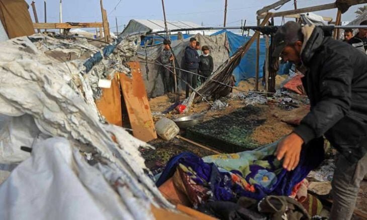 شهادت ۷ فلسطینی از جمله دو کودک و یک زن در حملات هوایی رژیم صهیونیستی به غزه