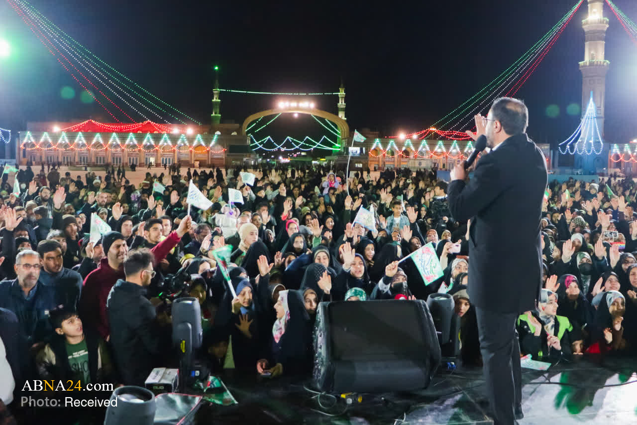 اجتماع بزرگ «سلام یا مهدی» در آستان مقدس مسجد جمکران برگزار شد + تصاویر