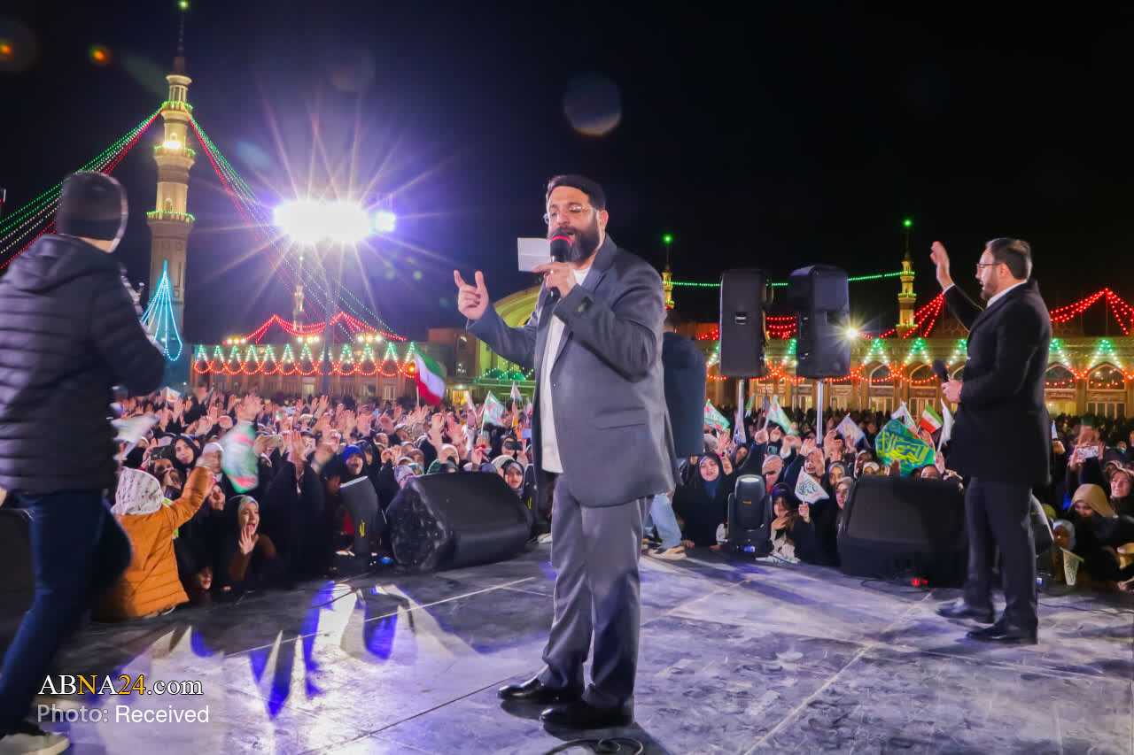 اجتماع بزرگ «سلام یا مهدی» در آستان مقدس مسجد جمکران برگزار شد + تصاویر