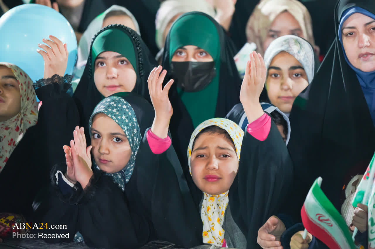 اجتماع بزرگ «سلام یا مهدی» در آستان مقدس مسجد جمکران برگزار شد + تصاویر