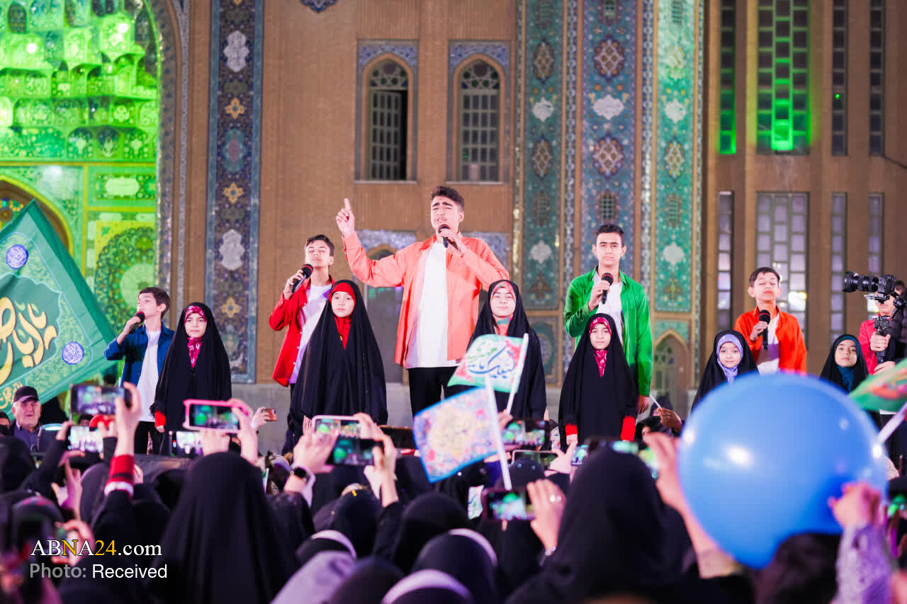 اجتماع بزرگ «سلام یا مهدی» در آستان مقدس مسجد جمکران برگزار شد + تصاویر