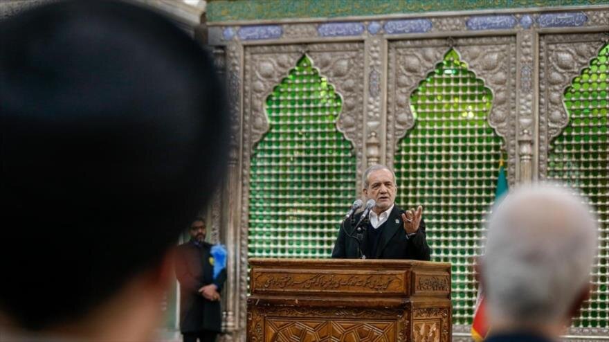 Pezeshkian: Trump, Netanyahu y europeos buscaron incitar división en Irán