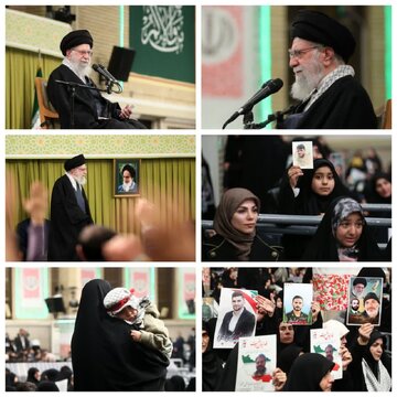 Mga Larawan mula sa Pakikipagpulong ng Mamamayan sa Pinuno ng Rebolusyon ng Iran sa Unang Araw ng Dekada ng Fajr