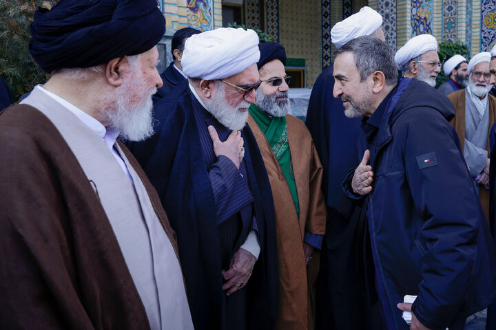 Photos: Funeral ceremony of Ayatollah Abdekhodaei held at Imam Reza Holy Shrine
