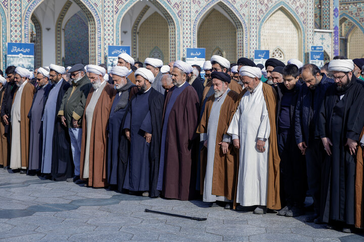 Photos: Funeral ceremony of Ayatollah Abdekhodaei held at Imam Reza Holy Shrine