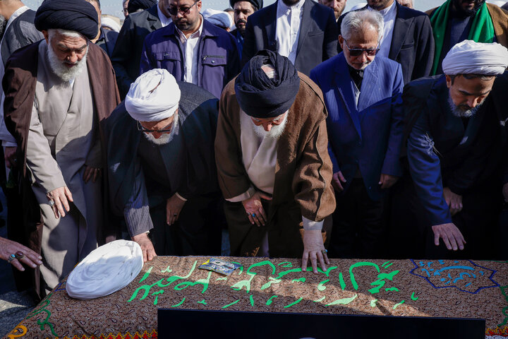 Photos: Funeral ceremony of Ayatollah Abdekhodaei held at Imam Reza Holy Shrine