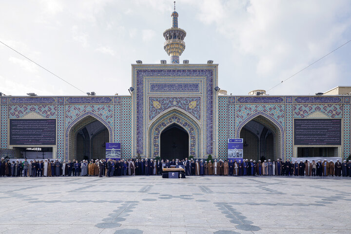 Photos: Funeral ceremony of Ayatollah Abdekhodaei held at Imam Reza Holy Shrine