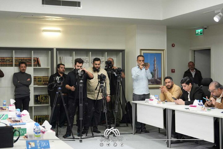 تقرير مصور/ العتبة الحسينية تقيم مؤتمر صحفيا ضمن فعاليات ملتقى اليوم العالمي للقرآن الكريم