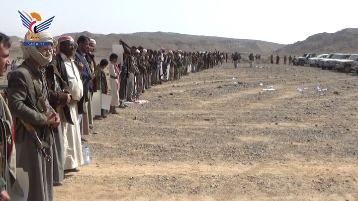 تقرير مصور/ قبائل محافظة مأرب اليمينة تعلن النفير والجهوزية لمواجهة الأعداء