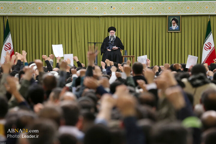 Hezaran kes ji çîn û qatanên cuda yên gel bi rêberê şoreşê re hatin hevditin