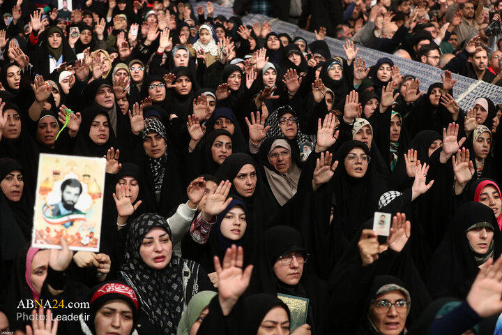 Hezaran kes ji çîn û qatanên cuda yên gel bi rêberê şoreşê re hatin hevditin