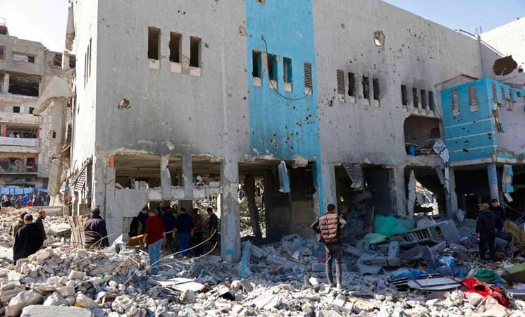 شهادت ۱۳ فلسطینی در حمله رژیم صهیونیستی به مرکز پلیس شیخ رضوان