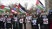Hundreds of protesters in Berlin demonstrate against Israel’s violations in Gaza
