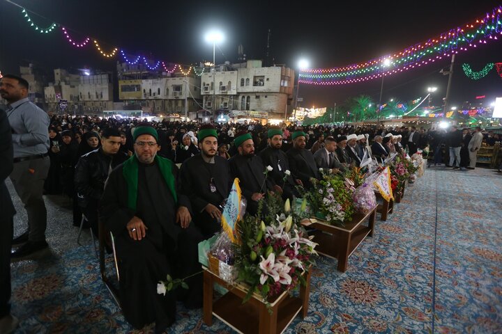 تقرير مصور/ إيقاد (1192) شمعة تحت شعار "المهدي وعد غير مكذوب" بمناسبة ولادة الإمام (عج) في كربلاء