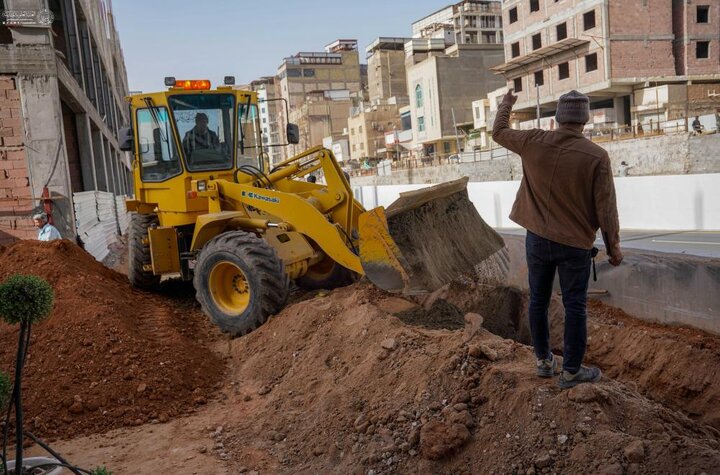تقرير مصور/ العتبة العلوية تنفذ تطوير مقتربات نفق الرسول الأعظم (ص) خدمةً للزائرين وأهالي النجف الأشرف