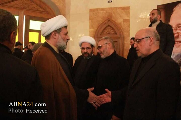 تصاویر | مراسم تشییع پدر شهید سیدحسن نصرالله برگزار شد