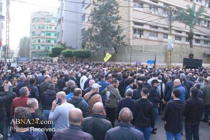 WÊNE | Merasîma veşartina(Oxir kirina ) cenaze bavê şehîd Seyîd Hesen Nûsrûlah hat lidarxistin.