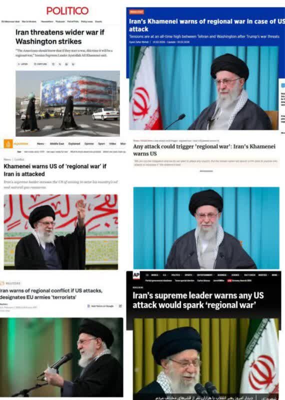 Pangunahing Balita sa Pandaigdigang Midya hinggil sa Malinaw na Babala ng Pinuno ng Iran sa Estados Unidos