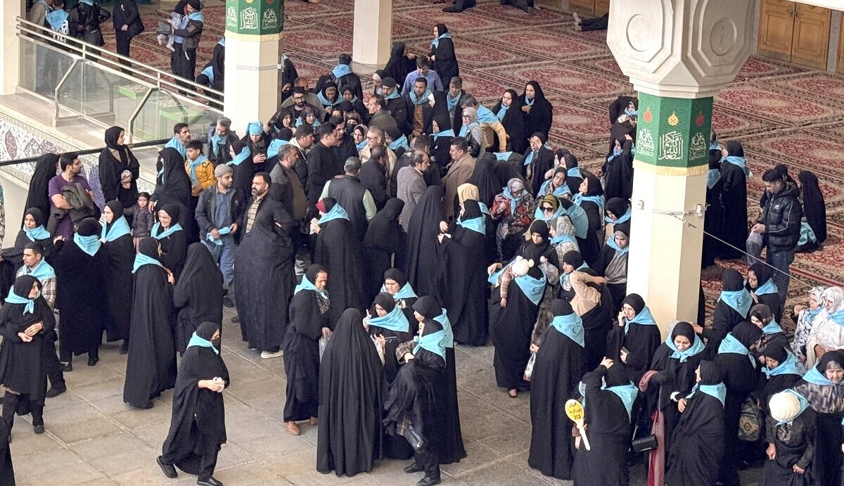 حضور پرشور زائران در حرم کریمه اهلبیت(س) در آستانه میلاد حضرت مهدی(عج)