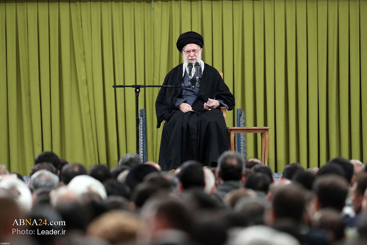 نمایه متنی سخنان رهبر انقلاب در دیدار اقشار مردم به مناسبت سالگرد پیروزی انقلاب اسلامی