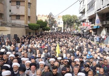 مراسم تشييع والد الأمين العام السابق لحزب الله الشهيد السيد نصرالله