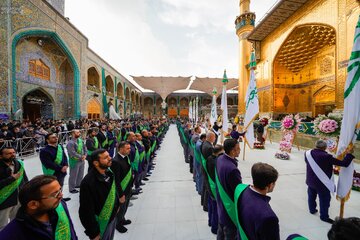 Photos: Servants of Alawi Shrine Honors Imam al‑Mahdi’s Birth in Morning Ritual