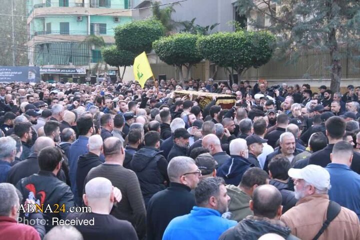 Photos: Funeral Ceremony of Martyr Sayyed Hassan Nasrallah's Father Held in Lebanon