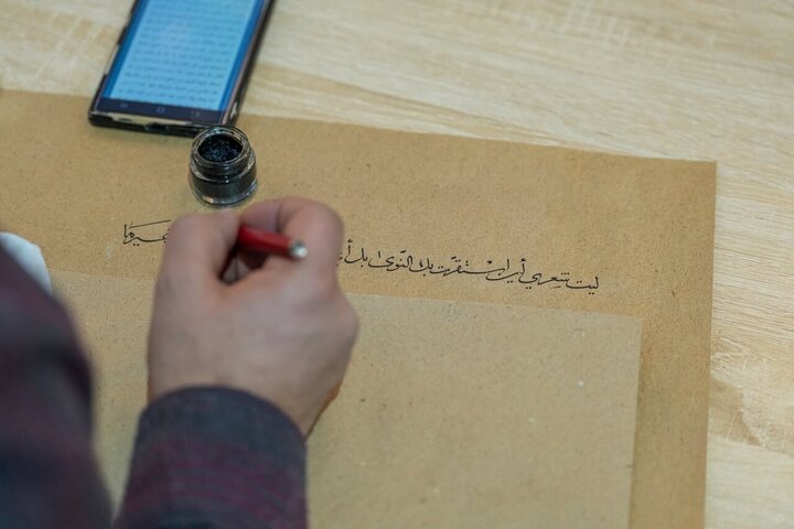 تقرير مصور/ معرض خطوط اسلامية بالعتبة العسكرية المقدسة خلال مهرجان خاتم الأوصياء في سامراء