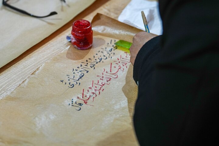 تقرير مصور/ معرض خطوط اسلامية بالعتبة العسكرية المقدسة خلال مهرجان خاتم الأوصياء في سامراء