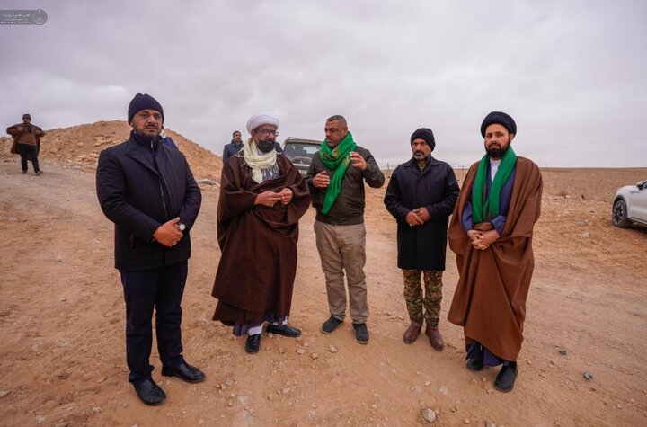 تقرير مصور/ العتبة العلوية توجه قافلة رابطة الدعم اللوجستي إلى الحدود العراقية - السورية