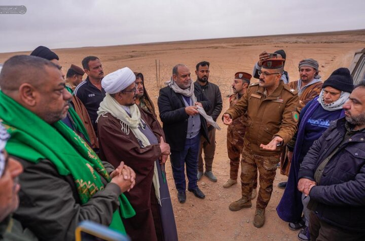 تقرير مصور/ العتبة العلوية توجه قافلة رابطة الدعم اللوجستي إلى الحدود العراقية - السورية