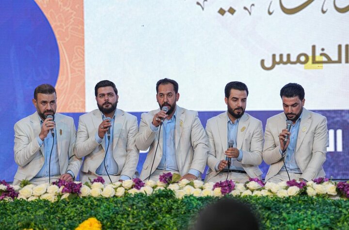 تقرير مصور/ تحت شعار"إشراقة السماء في أرض سامراء" فعاليات محفل بمناسبة ولادة الإمام الحجة(عج)