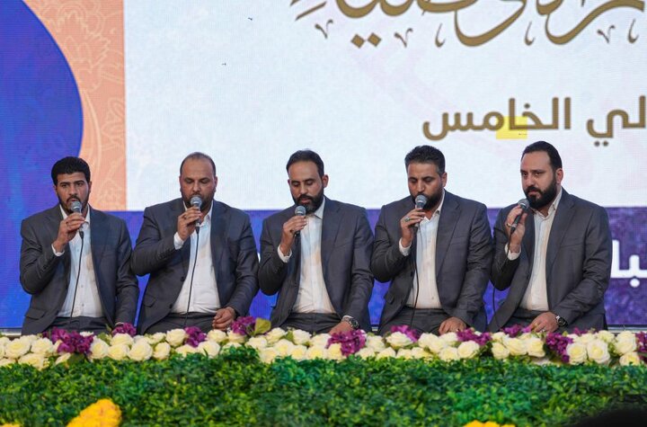 تقرير مصور/ تحت شعار"إشراقة السماء في أرض سامراء" فعاليات محفل بمناسبة ولادة الإمام الحجة(عج)